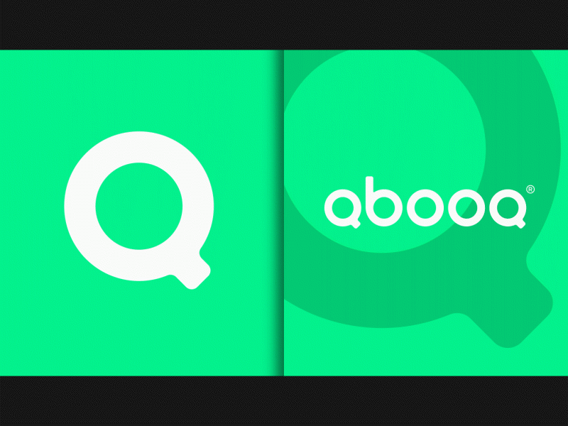 QBOOQ animation barnding behance idenity identity logo logoanimation minimal ui ux