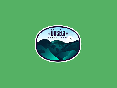 Őrség National Park badge badges branding hungary icon identity illustration logo logodesign vector