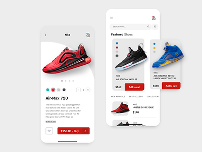Sneakers Shop App Concept