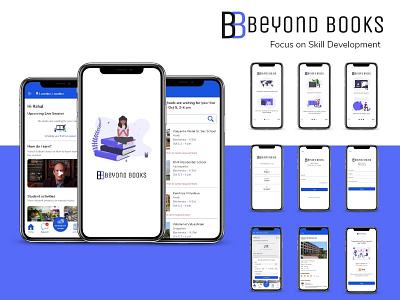 Beyond Books android app design education app ios app ios app design mobile ui mobile uiux mobile ux ui uiux ux design uxdesign