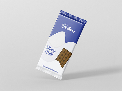 Diary milk chocolate cover redesign