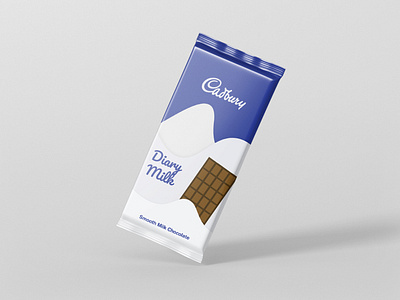 Diary milk chocolate cover redesign cadbury chocolate chocolate packaging concept cover redesign diary milk graphic design illustrator package design redesign