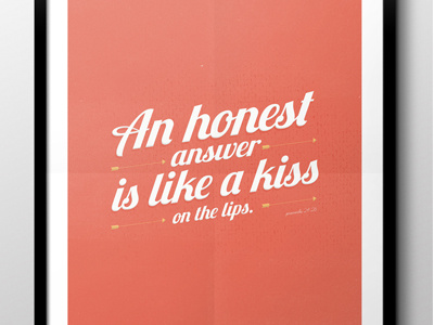 Full version attached arrow arrows bible kiss print texture typography verse