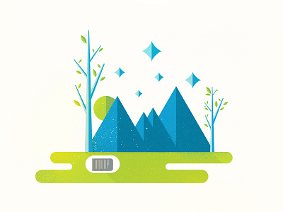 Sacred Trees by Josh Warren on Dribbble