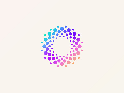 Chromotion absract brand mark branding circle color geometry gradient logo logo design motion ui ux vector