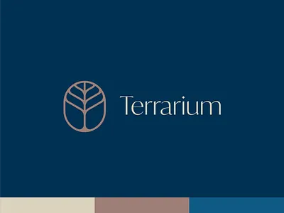 Terrarium abstract branding branding design identity lineart logo logotype minimal nature nature logo outdoors terrarium tree tree logo typography