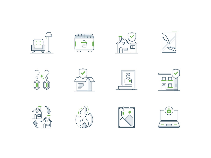 Home Coverage by Josh Warren on Dribbble