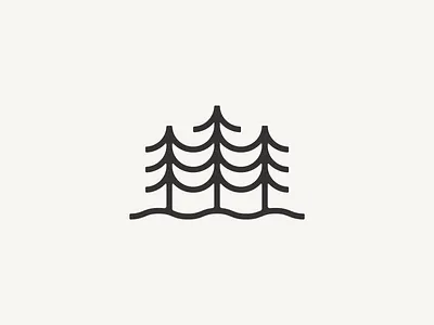 Tree Fam apparel brand branding columbia design hat illustration lake line art minimal nature north face outdoors patagonia river shirt tree vector