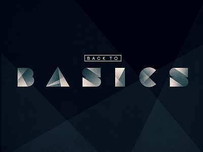 Back to Basics basic church josh warren series sermon shadow shapes simple triangle