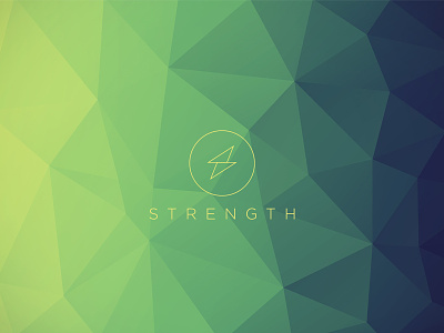 Strength background bolt design faith josh warren lightning poly strength triangle wallpaper