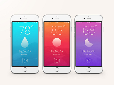 Minimal weather app