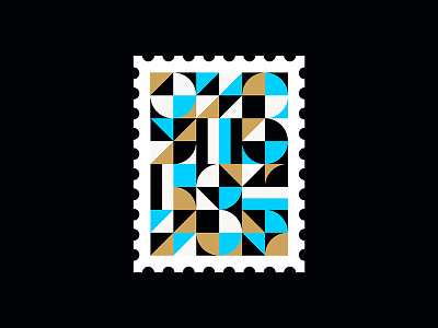 Minimal Abstract abstract design illustration minimal print retro stamp vintage