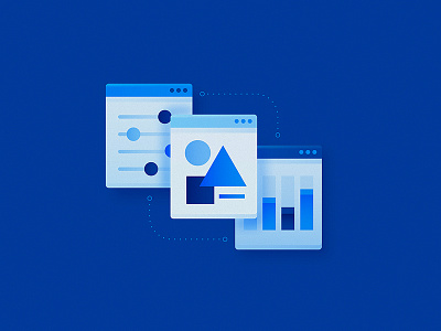 Charts on charts charts data icon iconography illustration shadow shapes stats ui ux