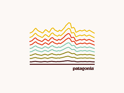 Pata-terrain apparel design graphic design illustration minimal nature outdoors patagonia shirt
