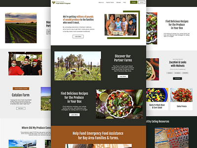 Landing Page: Farm Fresh Food Relief