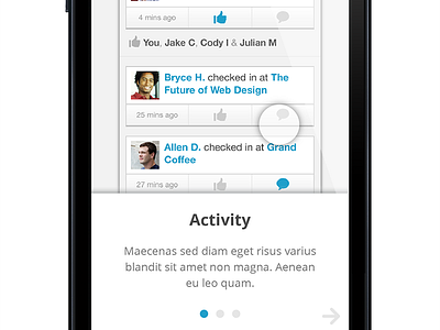 Walkthrough Screen activity flow ios onboarding walkthrough