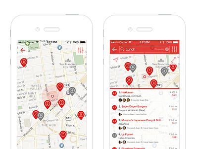 Search Places find ios location map mobile