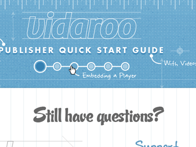 Quick Start Page blueprint draft guide navigation paper