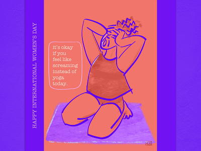 do what feels right for yourself today digital illustration equal rights illustration mental health women women empowerment women in illustration