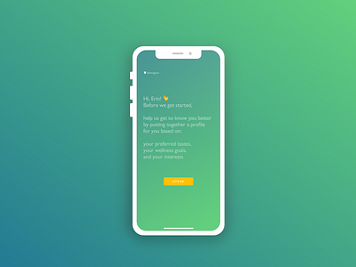 Vinto - User Onboarding ui