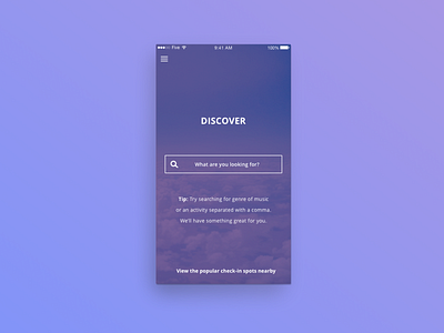 Owly Discovery UI Mock