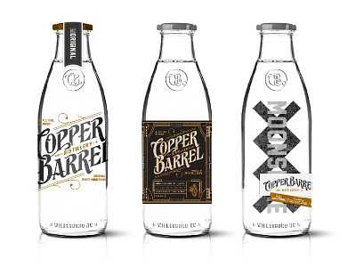 Rough Spirits Concepts alcohol branding flexography foil labels liquor moonshine packaging