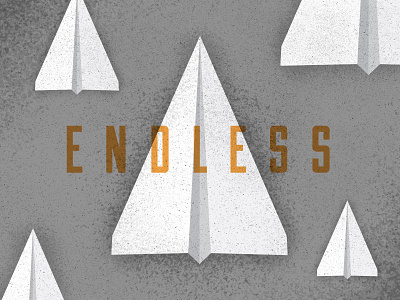 Endless flight illustration paper planes plane texture vector youth