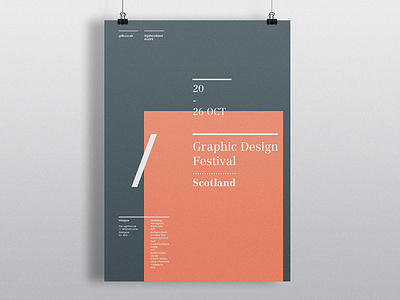 Graphic Design Festival Scotland Poster design editorial graphic design poster poster design typography