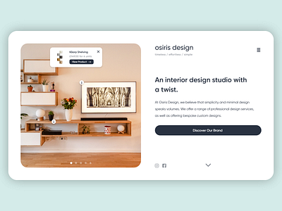 Landing Page - Design Studio design ui web