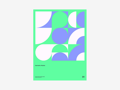 Geometric Poster