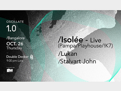 OSCILLATE design festival flyer flyer design graphicdesign music art typography