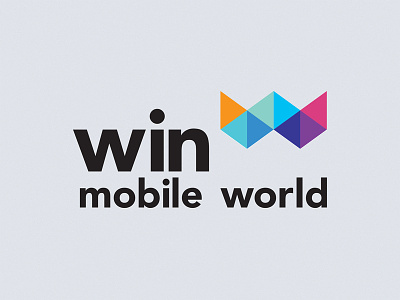 Win Mobile World - Logo and Brand Identity branding guidelines identity logo mobile