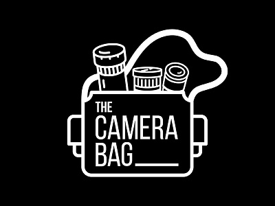 Camera Bag Logo bag brand identity branding camera logo