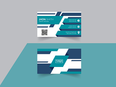 Professional Corporate Business Card Vector Design