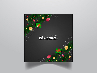 Merry Christmas New year background design festive exams