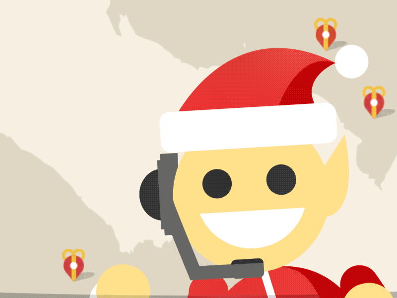 Santa Recap cards case study elves google maps santa tracker