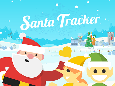 Santa's Village is Open advent calendar christmas elves google holiday interactive santa santa tracker snow village winter