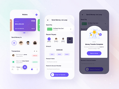 Loop || Fintech App Exploration by Antor Paul on Dribbble