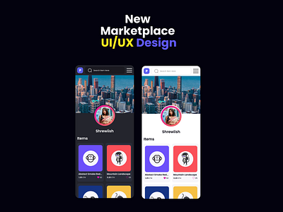 New NFT Marketplace UI/UX Design graphic design marketplace nft ui ui designer website design