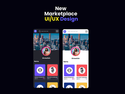 New NFT Marketplace UI/UX Design