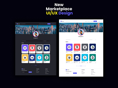New NFT Marketplace UI Design