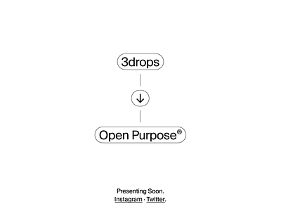 3drops → Open Purpose® 3d agency branding design ios marketing motion product ui ux web