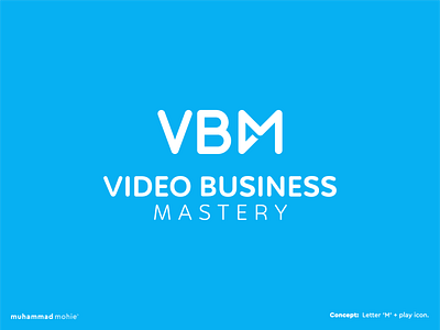 VBM logo design combination mark design logo logo design luxury logo monogram rebranding redesign tech logo