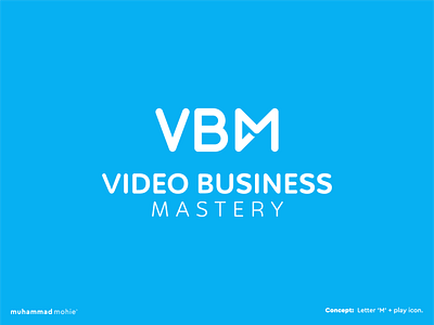 VBM logo design