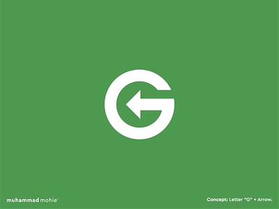 G + Arrow mark design lettermark logo logo design luxury logo modern monogram rebranding redesign tech logo