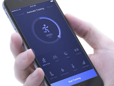 Select Target app clean health ios light material run sleep tracker walk workout