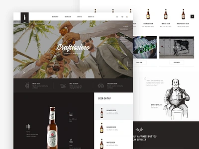 Craftissimo - Beer shop beer club craft beer exclusive fresh shop website