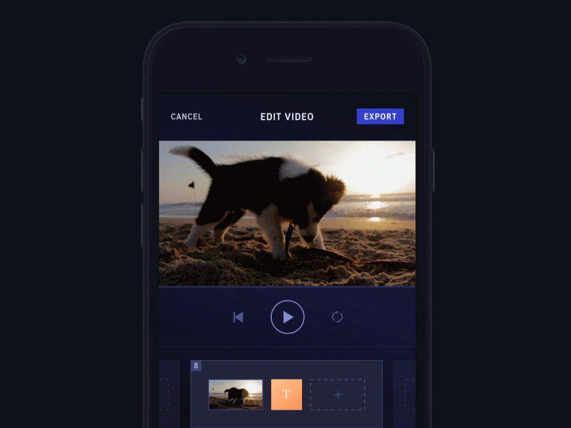 Figmator Video Slideshow Maker editor iphone media moment music remake slideshow sound text video