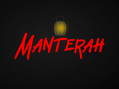 Manterah brand branding display font handwritten handwritten font logo script typography