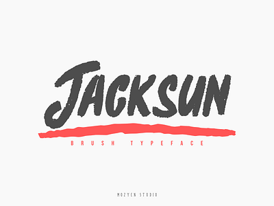 Jacksun adventure brand branding brush lettering logo script typography